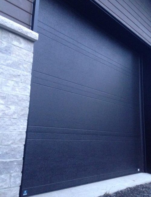 Projet porte de garage résidentielle