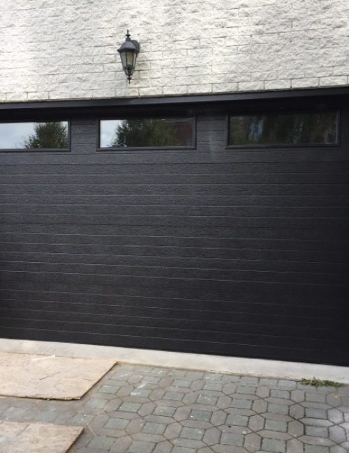 Réalisation porte de garage résidentielle